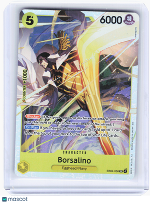 2026 One Piece—Borsalino #EB04-058 Adventure on Kami's Island—Super Rare Foil