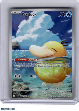 2026 Pokemon—Psyduck #226 Ascended Heroes—Illustration Rare Holo