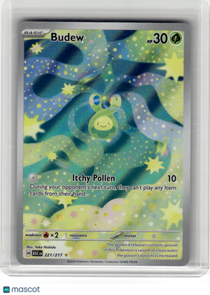 2026 Pokemon—Budew #221 Ascended Heroes—Illustration Rare Holo