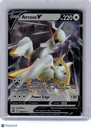 2022 Pokemon—Arceus V 122 Miscellaneous Cards & Products—Promo Holo (Metal Card)