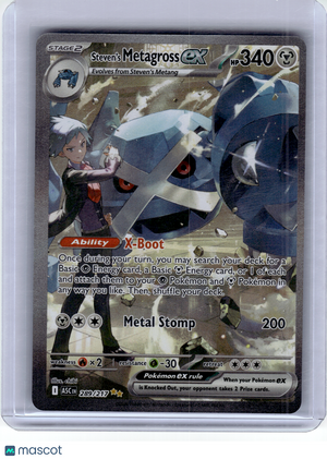 2026 Pokemon—Steven's Metagross ex #289 Ascended Heroes—SIR Holo