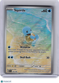 2023 Pokemon—Squirtle #170 Scarlet & Violet 151—Illustration Rare Holo