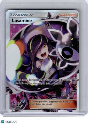 2018 Pokemon—Lusamine #153 Ultra Prism—Ultra Rare Holo [Lightly Played]