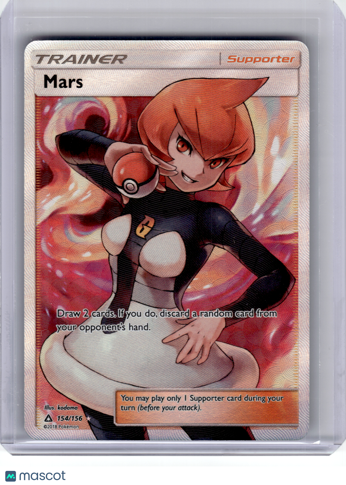 2018 Pokemon—Mars #154 Ultra Prism—Ultra Rare Holo