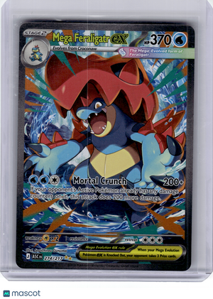 2026 Pokemon—Mega Feraligatr ex #274 Ascended Heroes—SIR Holo