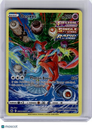 2023 Pokemon—Deoxys #GG12 Crown Zenith: Galarian Gallery—Ultra Rare Holo