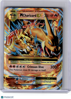2016 Pokemon—M Charizard EX #13 Evolutions—Ultra Rare Holo [Moderately Played]