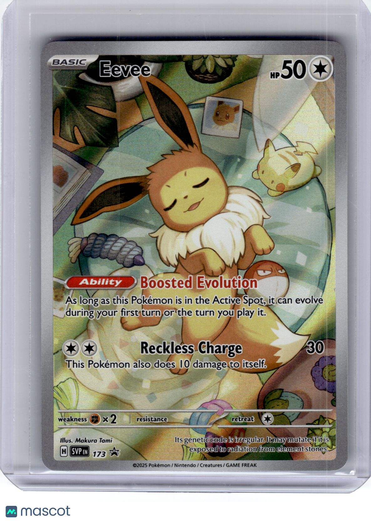 2025 Pokemon—Eevee #173 Scarlet & Violet—Black Star Promo Holo