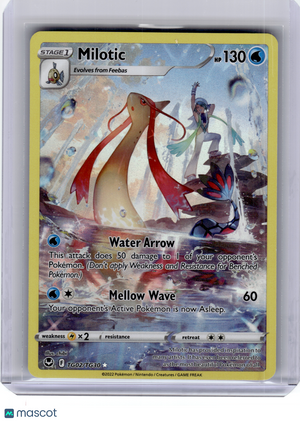 2022 Pokemon—Milotic #TG02 Silver Tempest Trainer Gallery—Ultra Rare Holo