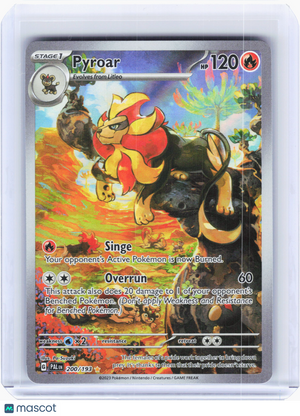 2023 Pokemon—Pyroar #200 Paldea Evolved—Illustration Rare Holo [Lightly Played]