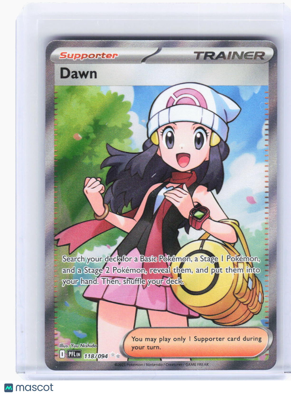 2025 Pokemon—Dawn #118/94 Phantasmal Flames—Ultra Rare Foil