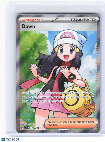 2025 Pokemon—Dawn #118/94 Phantasmal Flames—Ultra Rare Foil