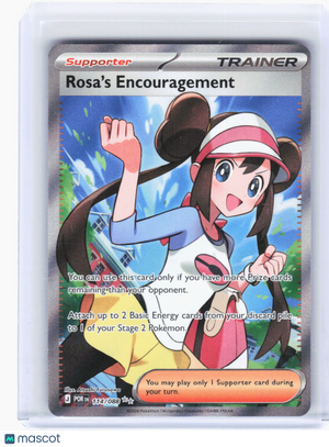 2025 Pokemon—Rosa's Encouragement #114/88 Perfect Order—Ultra Rare Foil