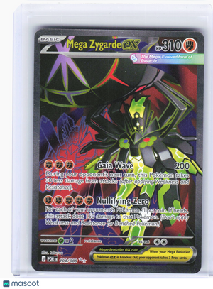 2026 Pokemon—Mega Zygarde ex #104/88 Perfect Order—Ultra Rare Foil