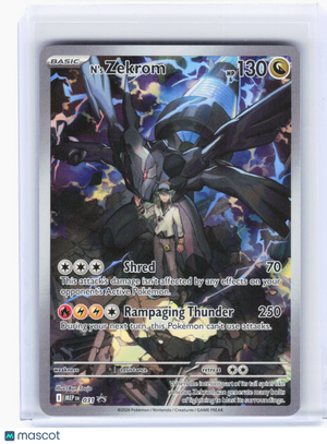 2026 Pokemon—N'S Zekrom #MEP EN 031 Mega Evolution Promo Cards—BSP Foil