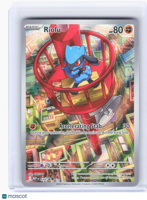 2025 Pokemon—Riolu #MEP EN 010 Mega Evolution Promo Cards—Black Star Promo Foil