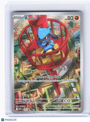 2025 Pokemon—Riolu #010 Mega Evolution Promo Cards—Black Star Promo Foil