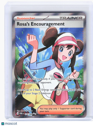 2026 Pokemon—Rosa's Encouragement #114/88 Perfect Order—Ultra Rare Foil