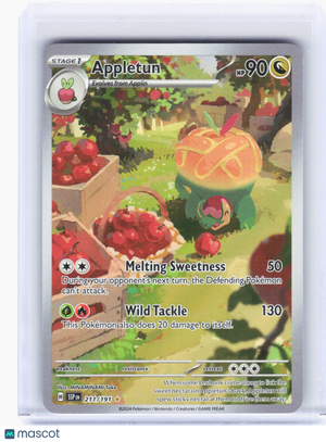 2024 Pokemon—Appletun #211/191 Surging Sparks—Illustration Rare Foil (LP)