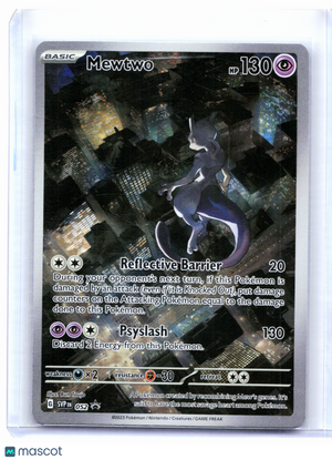 2023 Pokemon—Mewtwo #052 Scarlet & Violet Promo—Black Star Promo Holo