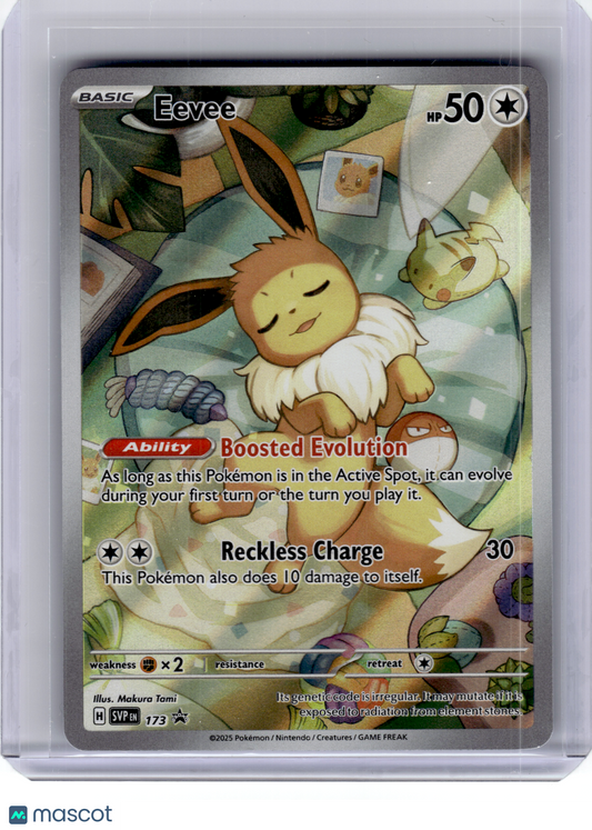 2025 Pokemon—Eevee #173 Scarlet & Violet—Black Star Promo Holo
