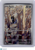 2025 Pokemon—Deino #146 White Flare—Illustration Rare Holo