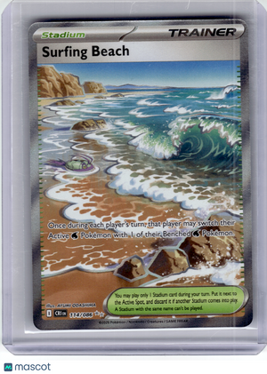 2026 Pokemon—Surfing Beach #114 Chaos Rising—Ultra Rare Holo
