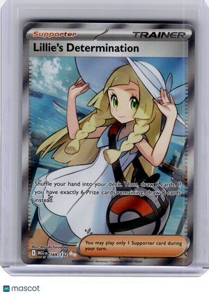 2025 Pokemon—Lillie's Determination #169 Mega Evolution—Ultra Rare Holo