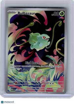 2025 Pokemon—Bulbasaur #133 Mega Evolution—Illustration Rare Holo