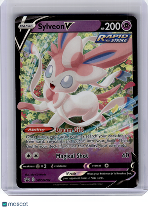 2022 Pokemon—Sylveon V #SWSH202 Sword & Shield—Black Star Promo Holo [LP]