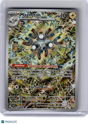 2024 Pokemon—Magneton #159 Scarlet & Violet—Black Star Promo Holo [LP]