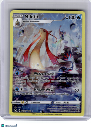2022 Pokemon—Milotic #TG02 Silver Tempest Trainer Gallery—Ultra Rare Holo [LP]