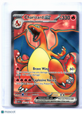 2023 Pokemon—Charizard ex #183/165 Scarlet & Violet 151—Ultra Rare Holo [LP]