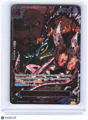 2024 One Piece—St. Topman Warcury #OP13-089 Carrying On His Will—Rare (Alt Art)