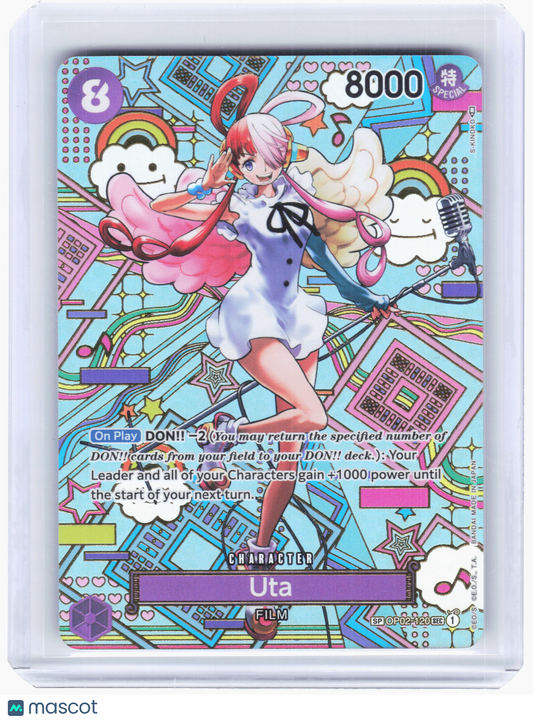 2023 One Piece—Uta #OP02-120 Awakening of the New Era—Secret Rare Foil (SP)