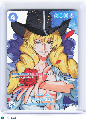 2026 One Piece—Cavendish #OP10-045 The Time of Battle—Rare Foil (SP)