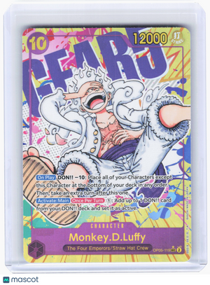 2023 Monkey.D.Luffy #OP05-119 Awakening of the New Era—Secret Rare Foil(Alt Art)
