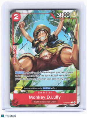 2024 One Piece—Monkey.D.Luffy #OP06-013 Wings of the Captain—Rare Foil (Alt Art)
