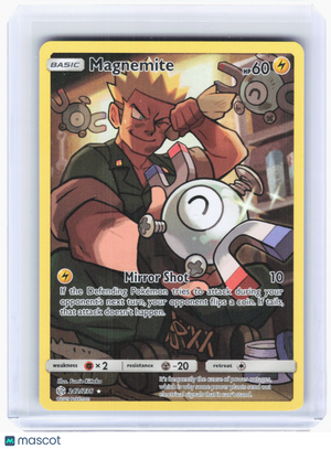 2019 Pokemon—Magnemite #242/236 Cosmic Eclipse—Secret Rare Holo
