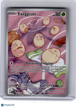 2024 Pokemon—Exeggcute #192 Surging Sparks—Illustration Rare Holo