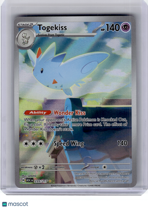 2026 Pokemon—Togekiss #235 Ascended Heroes—Illustration Rare Holo
