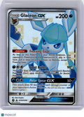 2019 Pokemon—Glaceon GX #SV55 Hidden Fates: Shiny Vault—Shiny Rare Holo