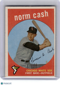 1959 Topps Baseball—Norm Cash #509 —Very Good