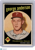 1959 Topps Baseball—George Anderson #338 —Very Good