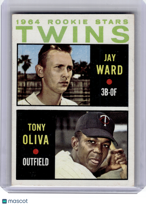 1964 Topps Baseball—Jay Ward Tony Oliva #116 —Very Good