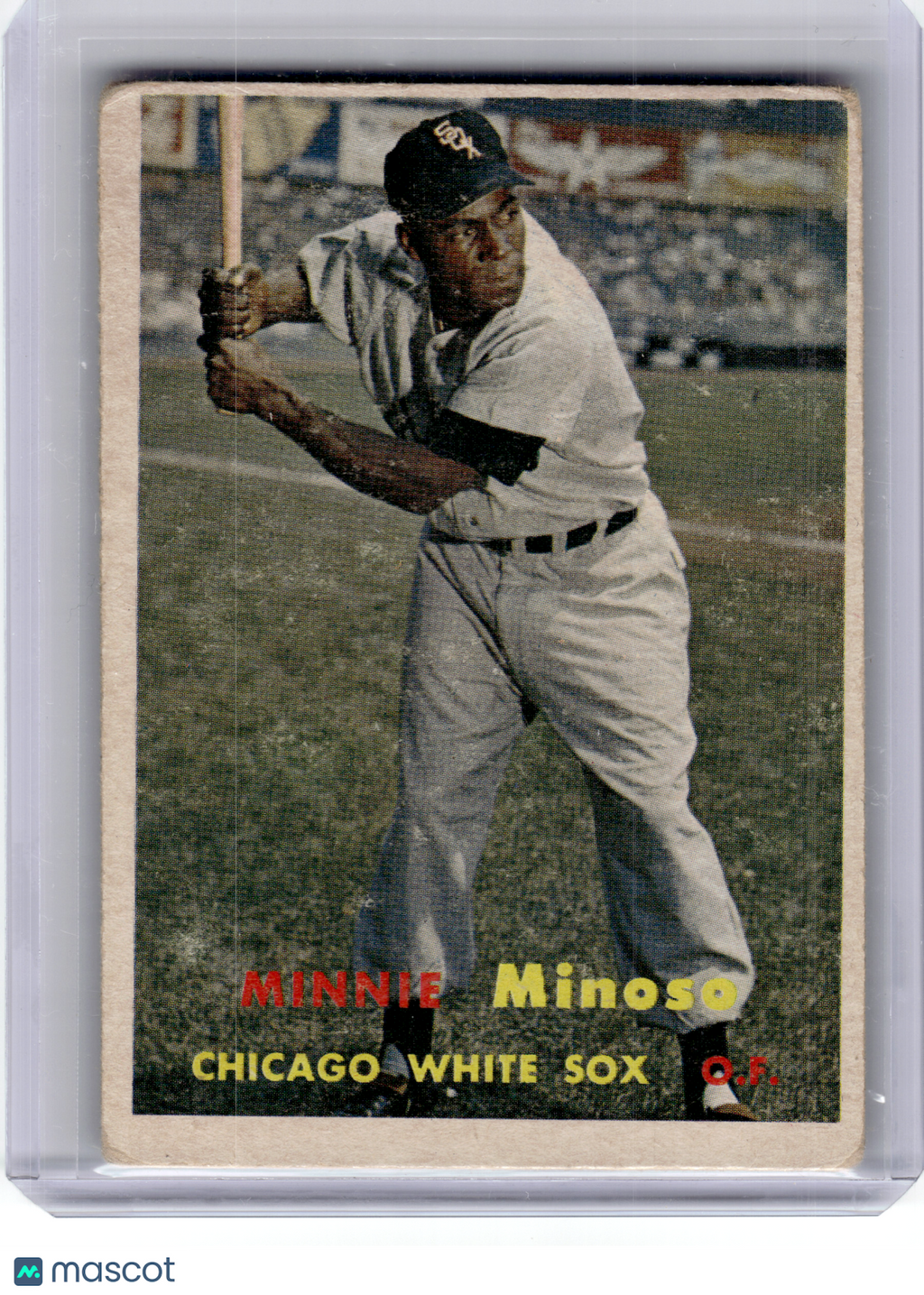 1957 Topps Baseball—Minnie Minoso #138 —Very Good
