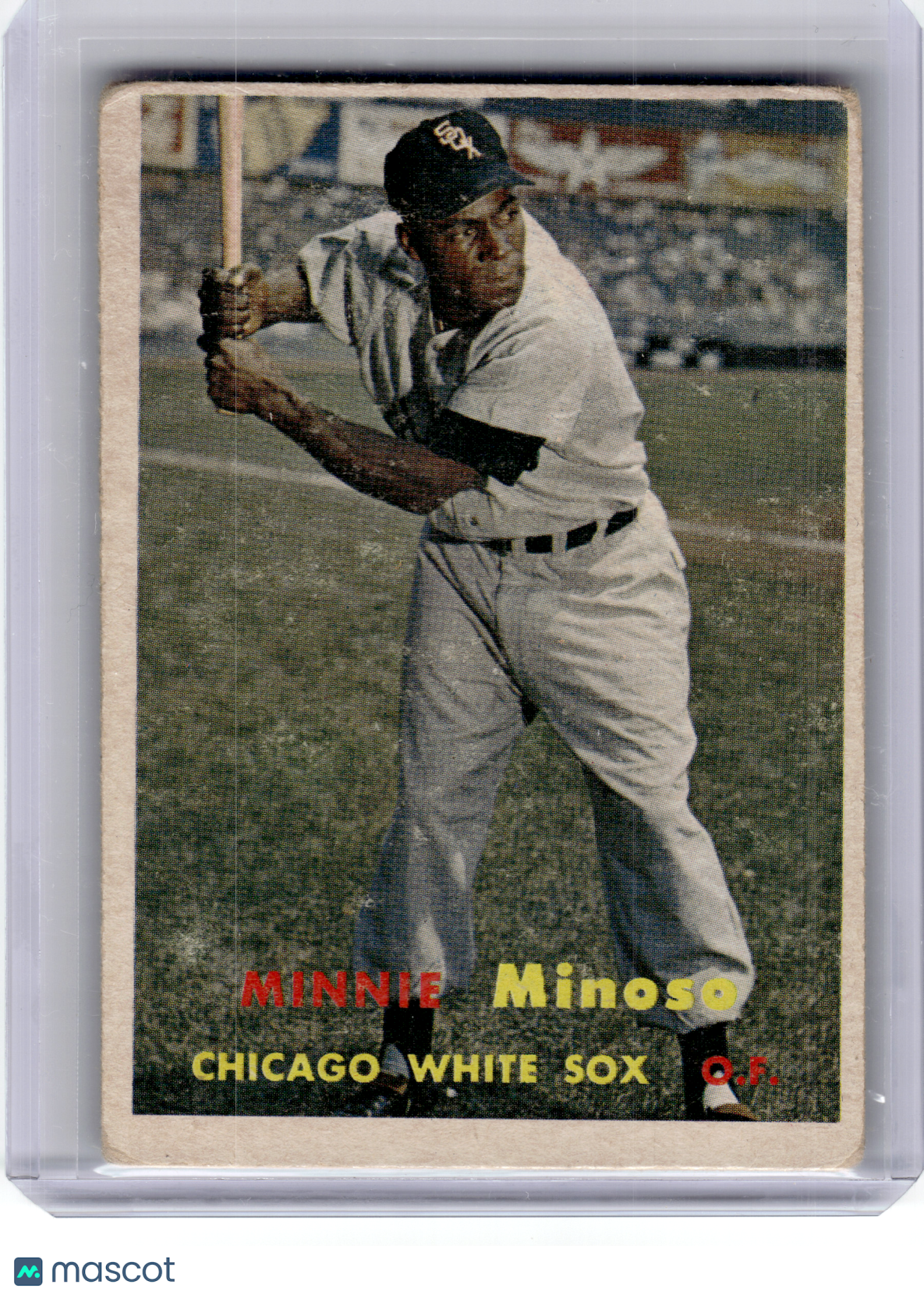 1957 Topps Baseball—Minnie Minoso #138 —Very Good