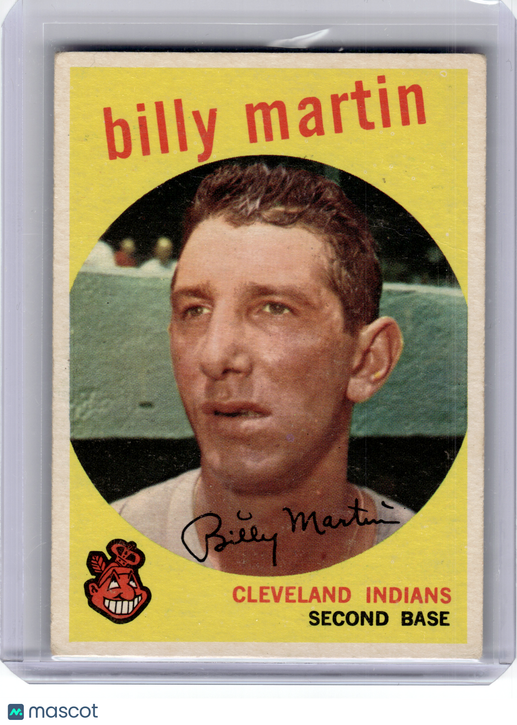 1959 Topps Baseball—Billy Martin #295 —Very Good
