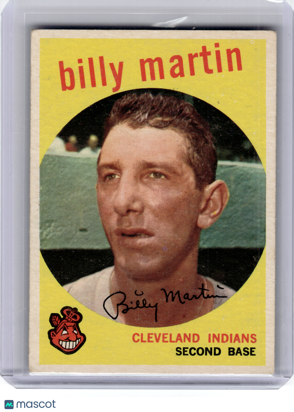 1959 Topps Baseball—Billy Martin #295 —Very Good