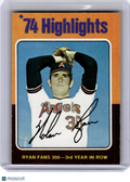 1975 Topps Baseball—Nolan Ryan #5 —Very Good